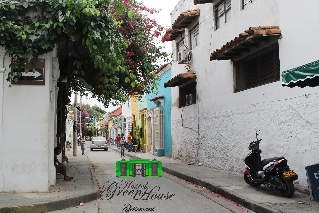 Hostel Green House Getsemani Картахена Экстерьер фото