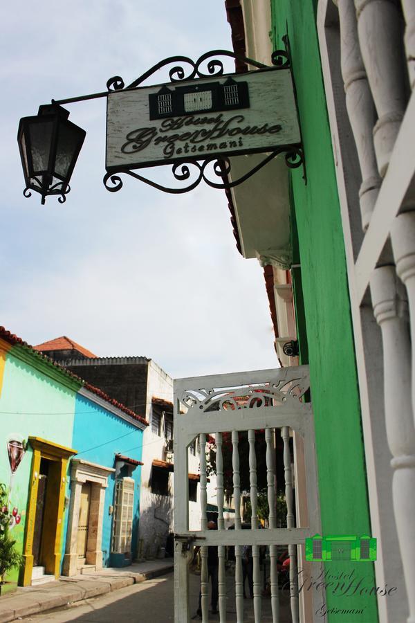 Hostel Green House Getsemani Картахена Экстерьер фото