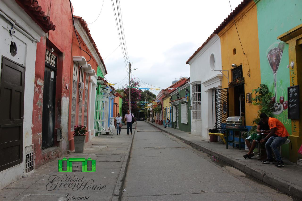 Hostel Green House Getsemani Картахена Экстерьер фото