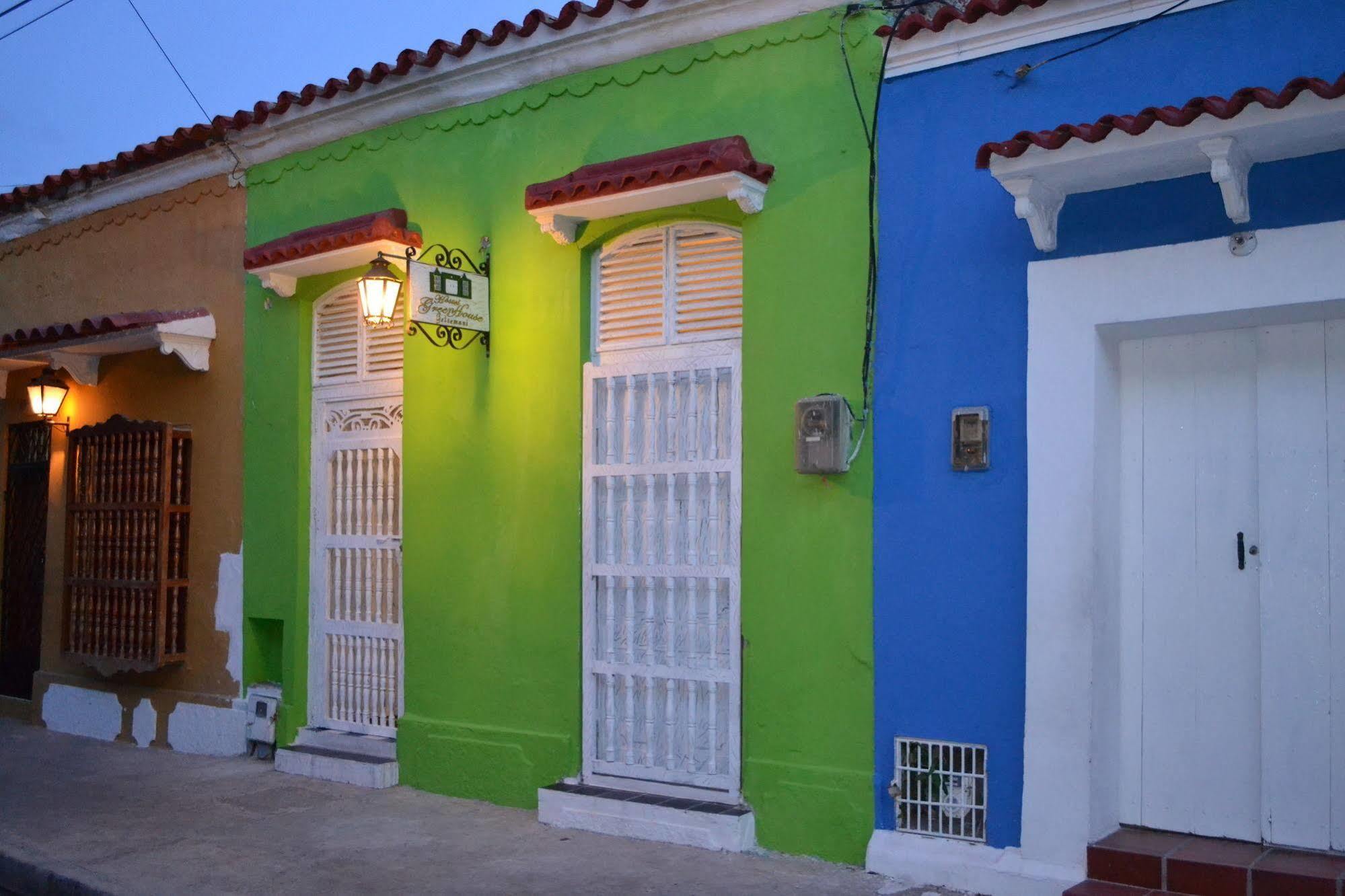 Hostel Green House Getsemani Картахена Экстерьер фото